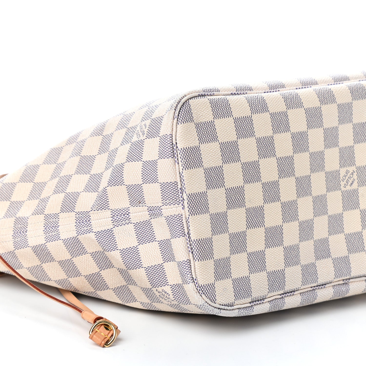 Louis Vuitton Damier Azur Neverfull MM 9 of 10