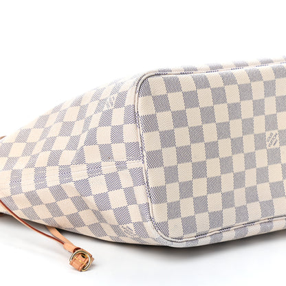 Louis Vuitton Damier Azur Neverfull MM 9 of 10