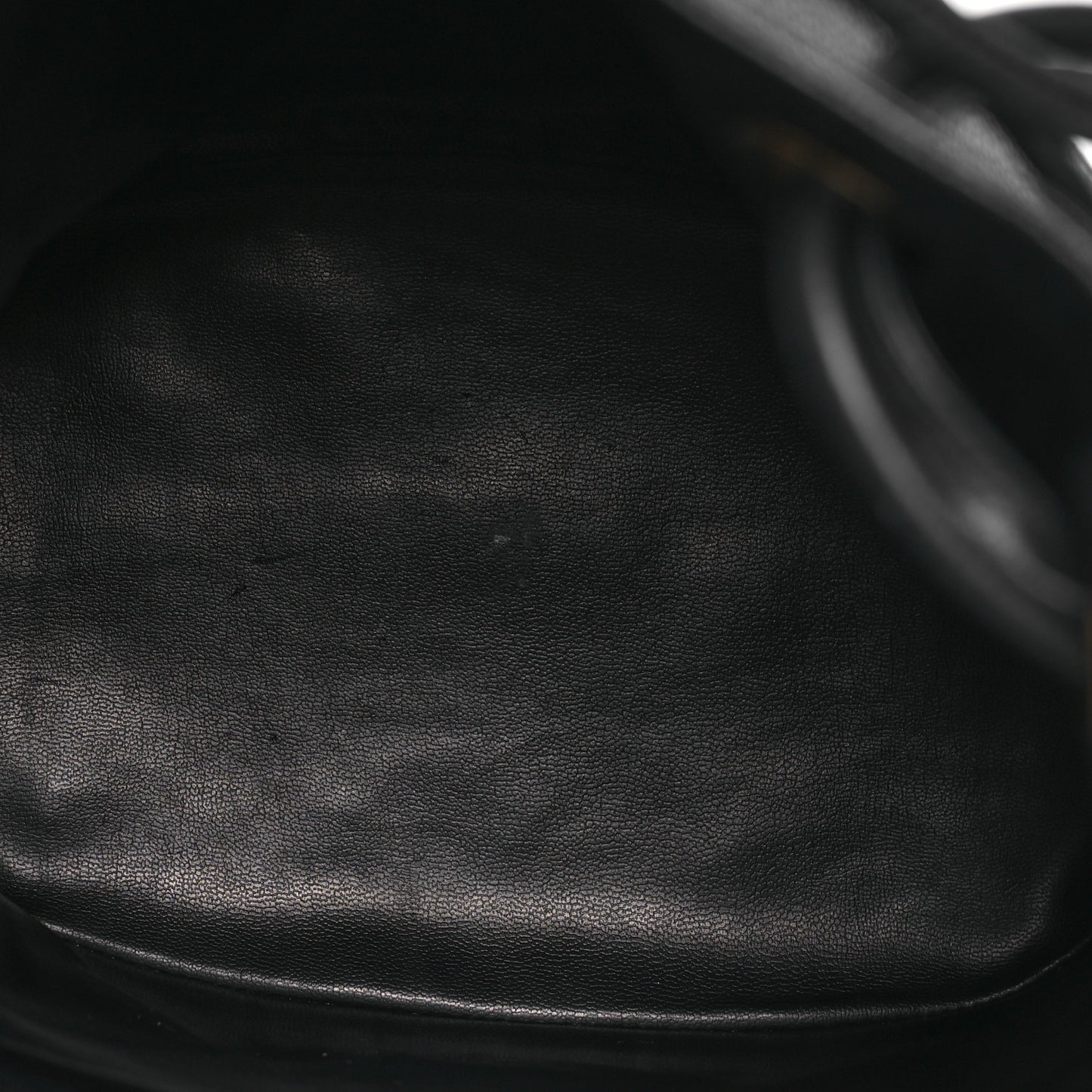 Caviar CC Drawstring Shoulder Bag Black