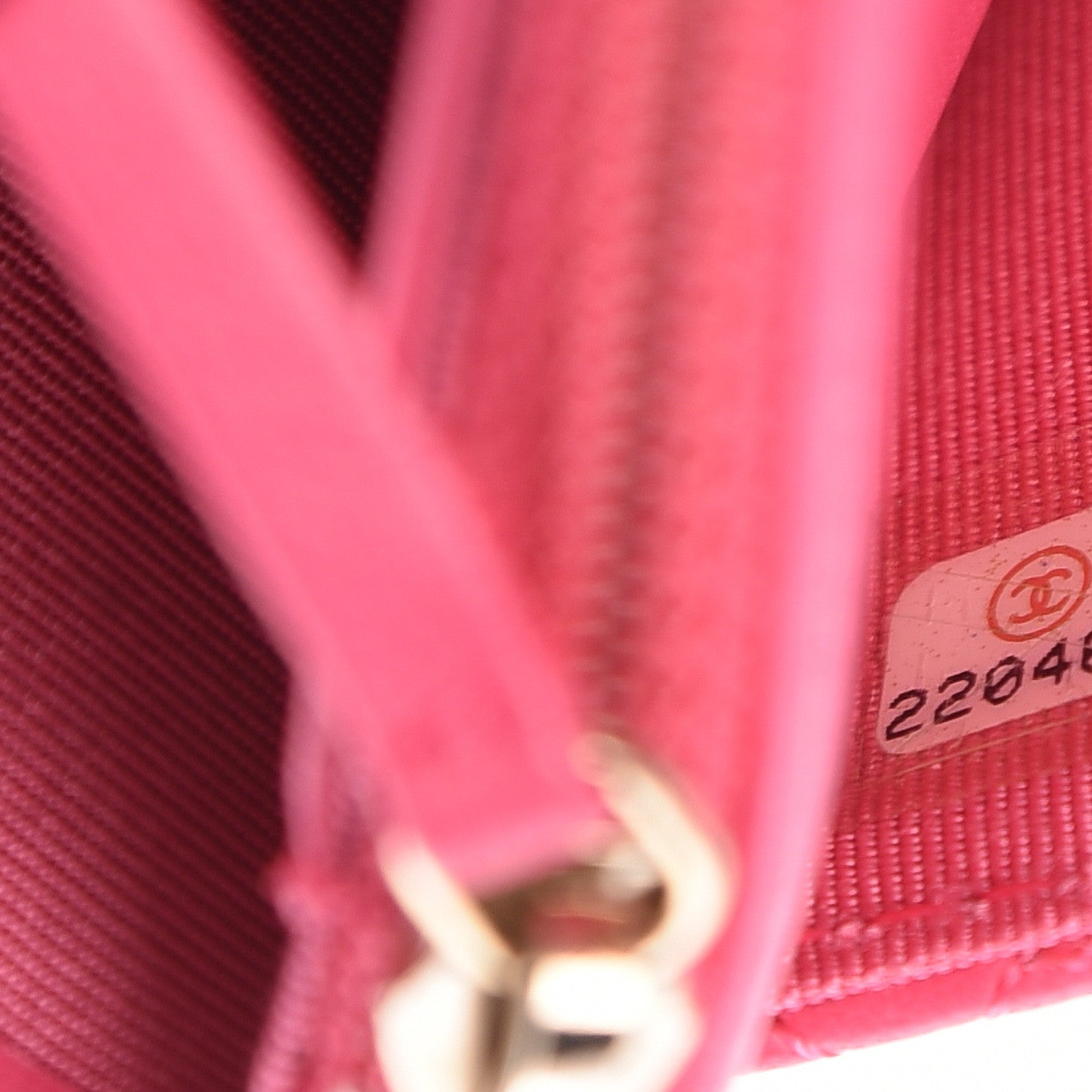 Chanel Lambskin Quilted Wallet On Chain WOC Pink 8 of 16
