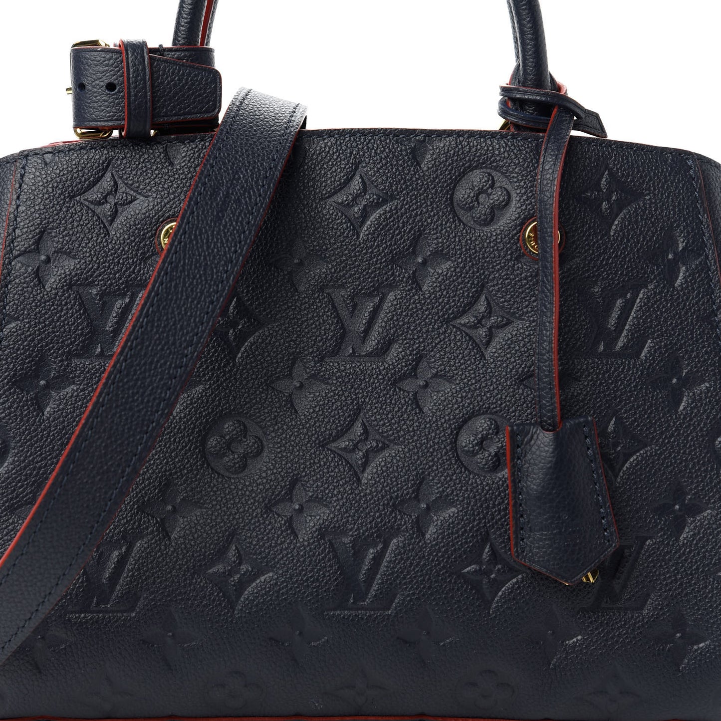 Empreinte Montaigne BB Marine Rouge