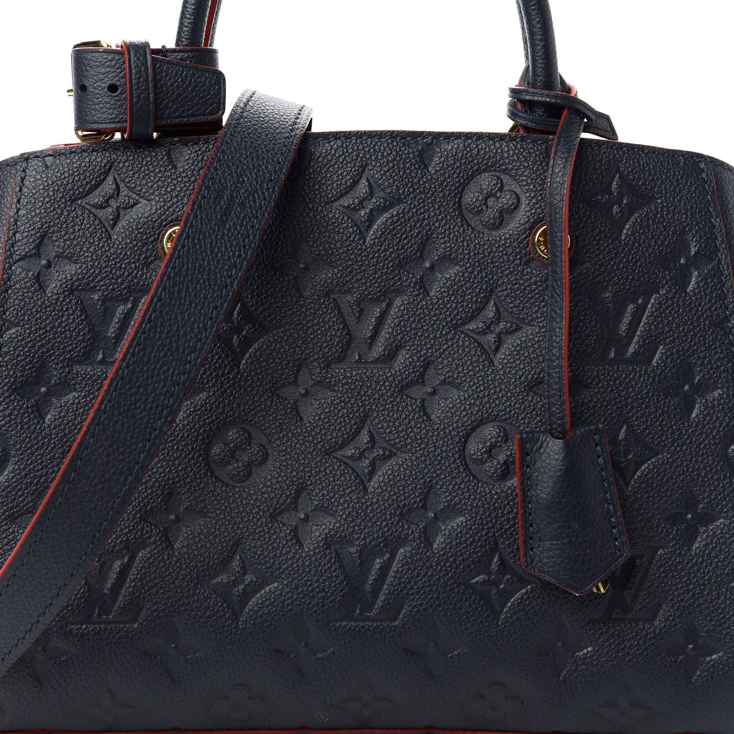 Louis Vuitton Empreinte Montaigne BB Marine Rouge 10 of 10