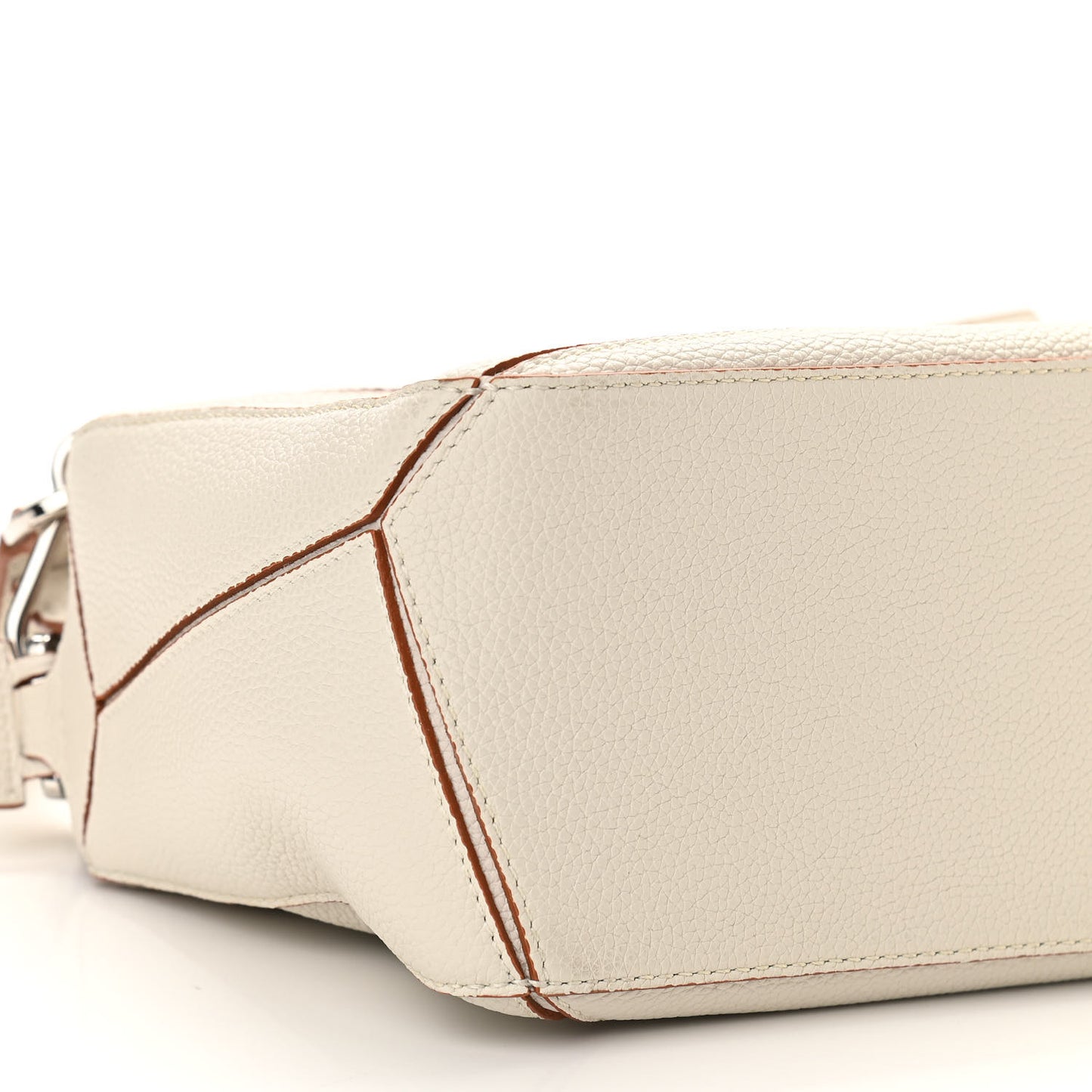 Calfskin Small Puzzle Bag Ivory