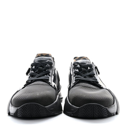 Fendi Nylon Lycra FF Mens Fendi Flow Low Top Sneakers 11 Black 3 of 8