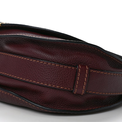 Chloe Calfskin Medium Marcie Round Crossbody Bag Dark Velvet 10 of 11