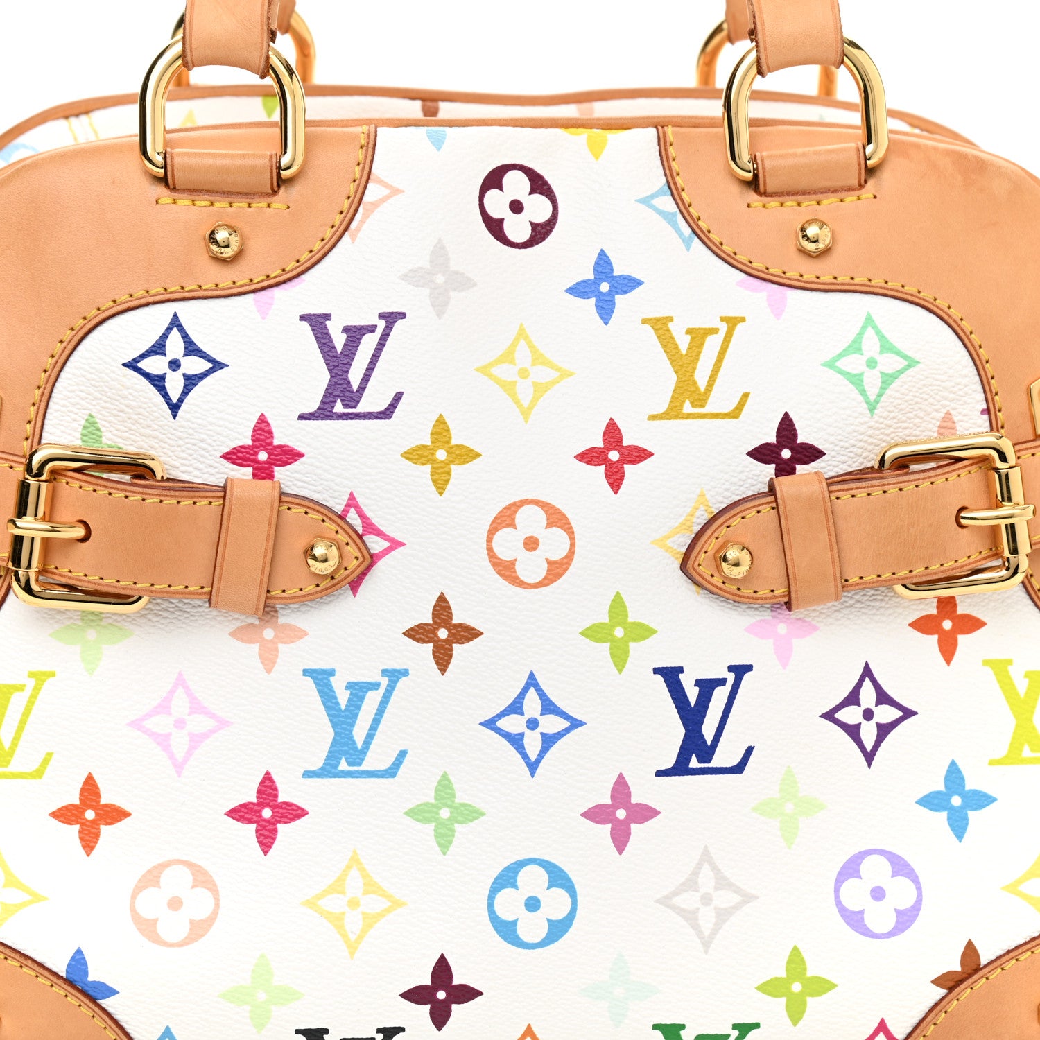 Louis Vuitton Monogram Multicolor Claudia White 7 of 10