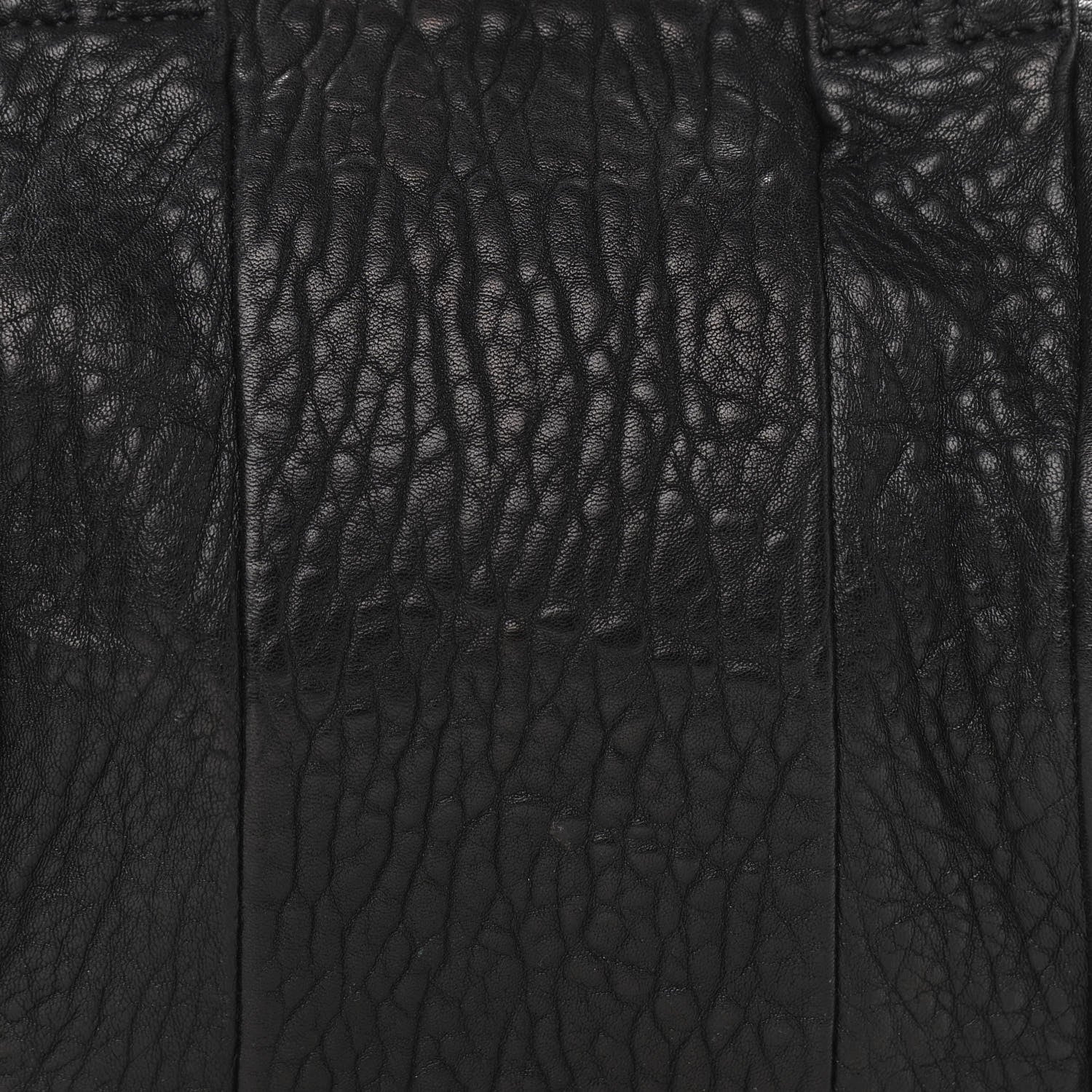 Alexander Wang Pebbled Lambskin Rockie Black Antique Brass Hardware 6 of 11