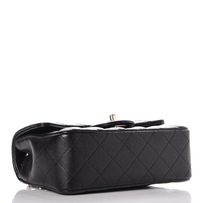 Chanel Caviar Quilted Mini Rectangular Flap Black 4 of 8