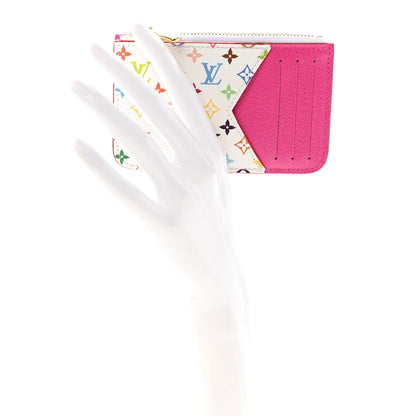 Louis Vuitton LV X TM Monogram Romy Card Holder Kawaii Pink 2 of 7