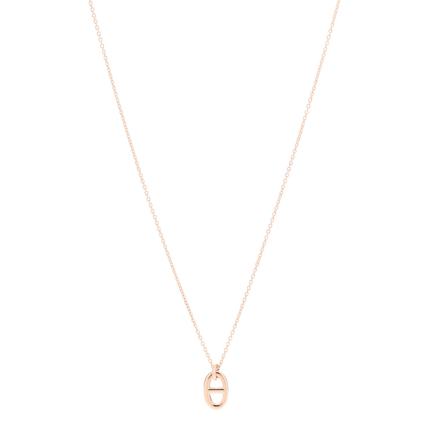 Hermes 18K Rose Gold PM Farandole Pendant Necklace 1 of 5