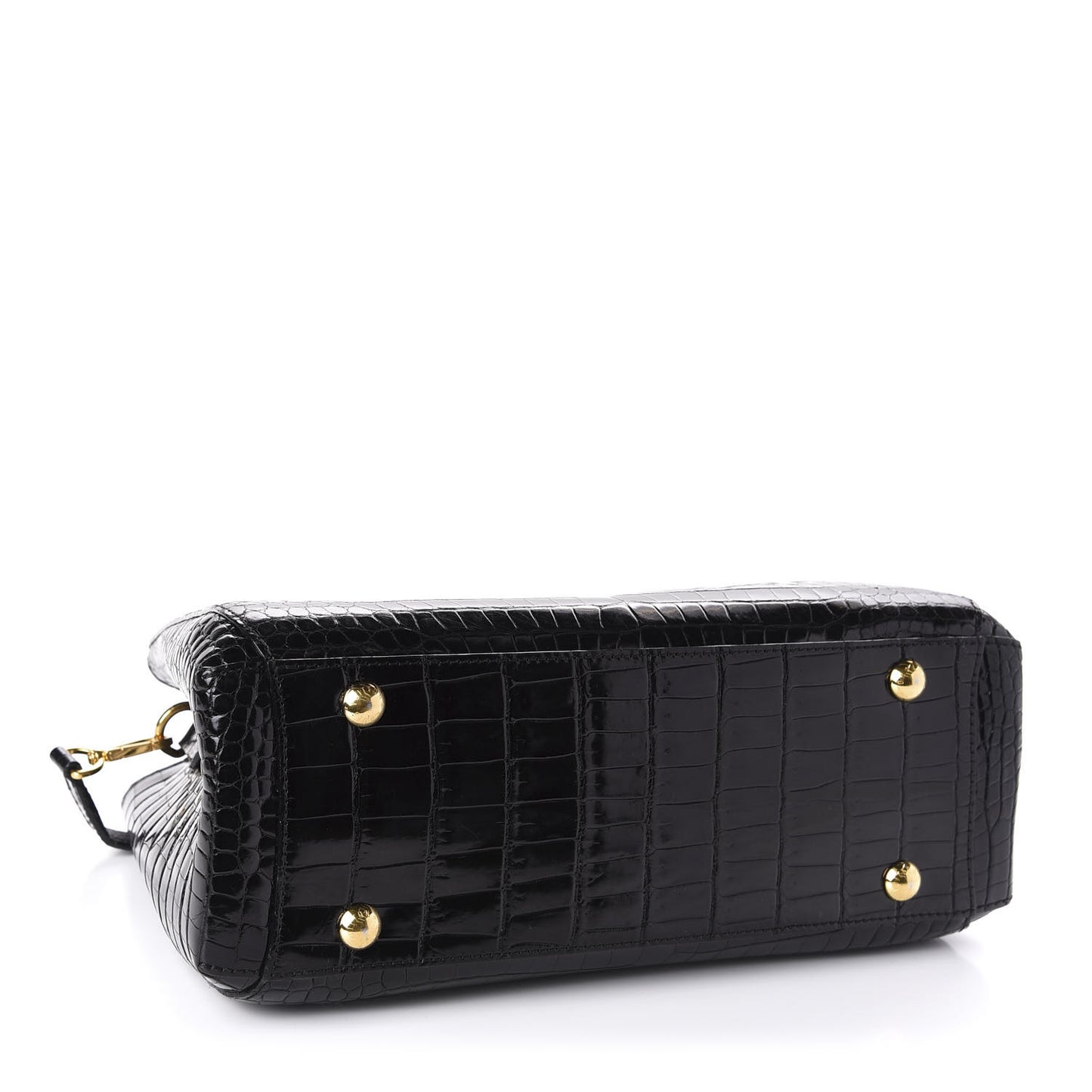 Crocodile Brilliant Montaigne MM Black