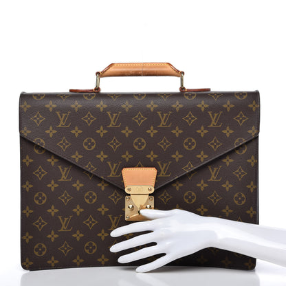Louis Vuitton Monogram Serviette Conseiller Briefcase 2 of 9
