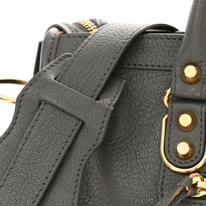 Balenciaga Chevre Gold Metallic Edge Hardware S City Gris Acier 13 of 13