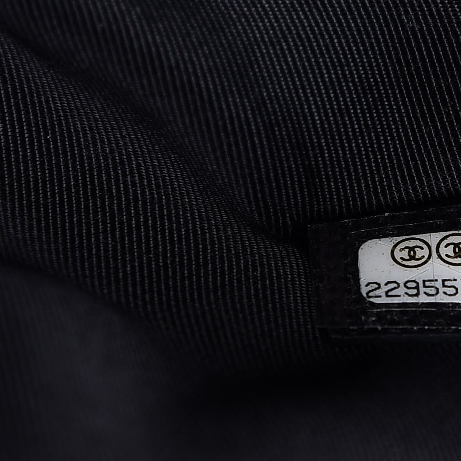 Chanel Caviar Quilted Large Cosmetic Case Black 7 of 10