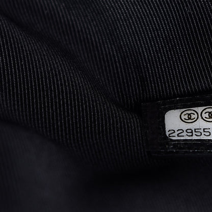 Chanel Caviar Quilted Large Cosmetic Case Black 7 of 10