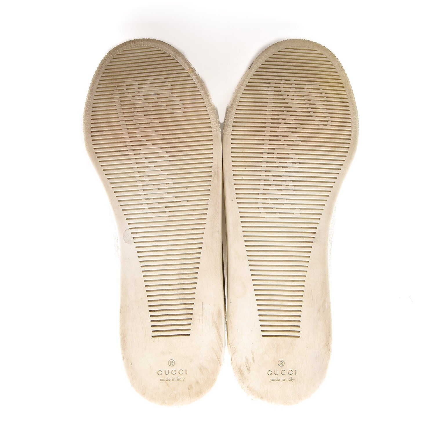 Gucci GG Plus Monogram Alligator Coda Low Sneakers 39.5 White 7 of 15