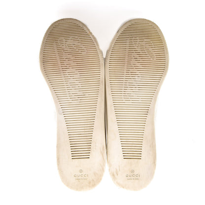 Gucci GG Plus Monogram Alligator Coda Low Sneakers 39.5 White 7 of 15