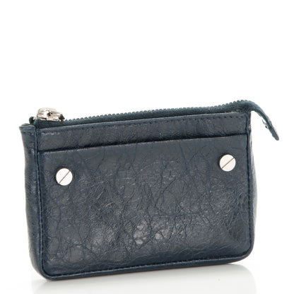 Balenciaga Agneau Arena Classic Hardware Tokyo Wallet Nuit Fonce 3 of 6