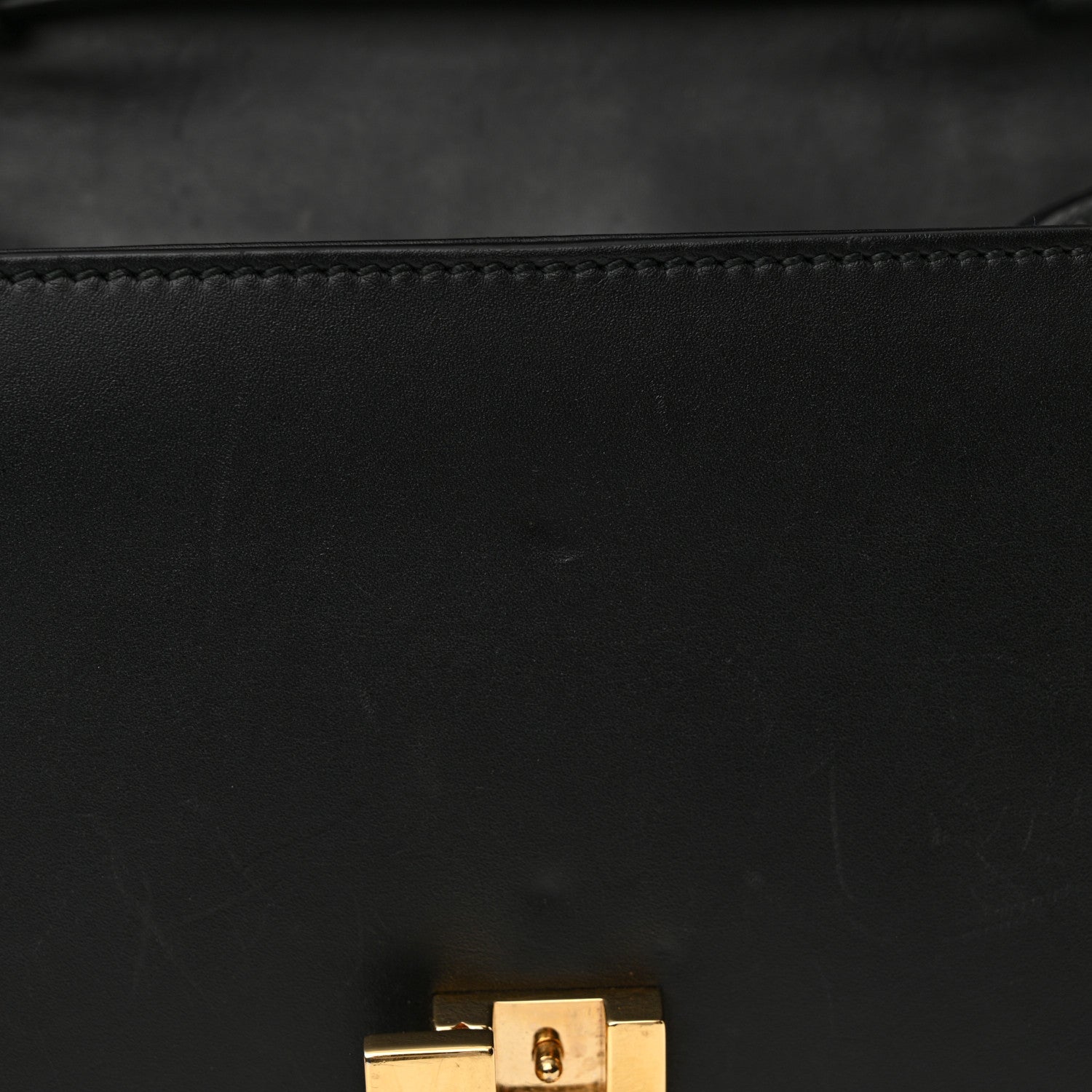 Gucci Calfskin Mini Sylvie Top Handle Bag Black 15 of 17
