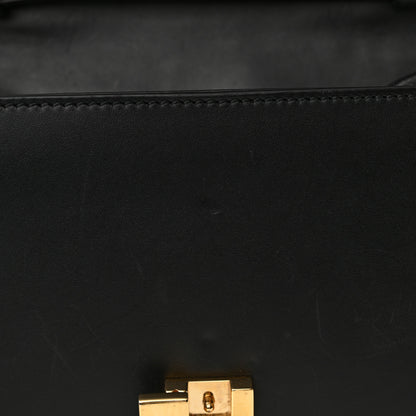 Gucci Calfskin Mini Sylvie Top Handle Bag Black 15 of 17