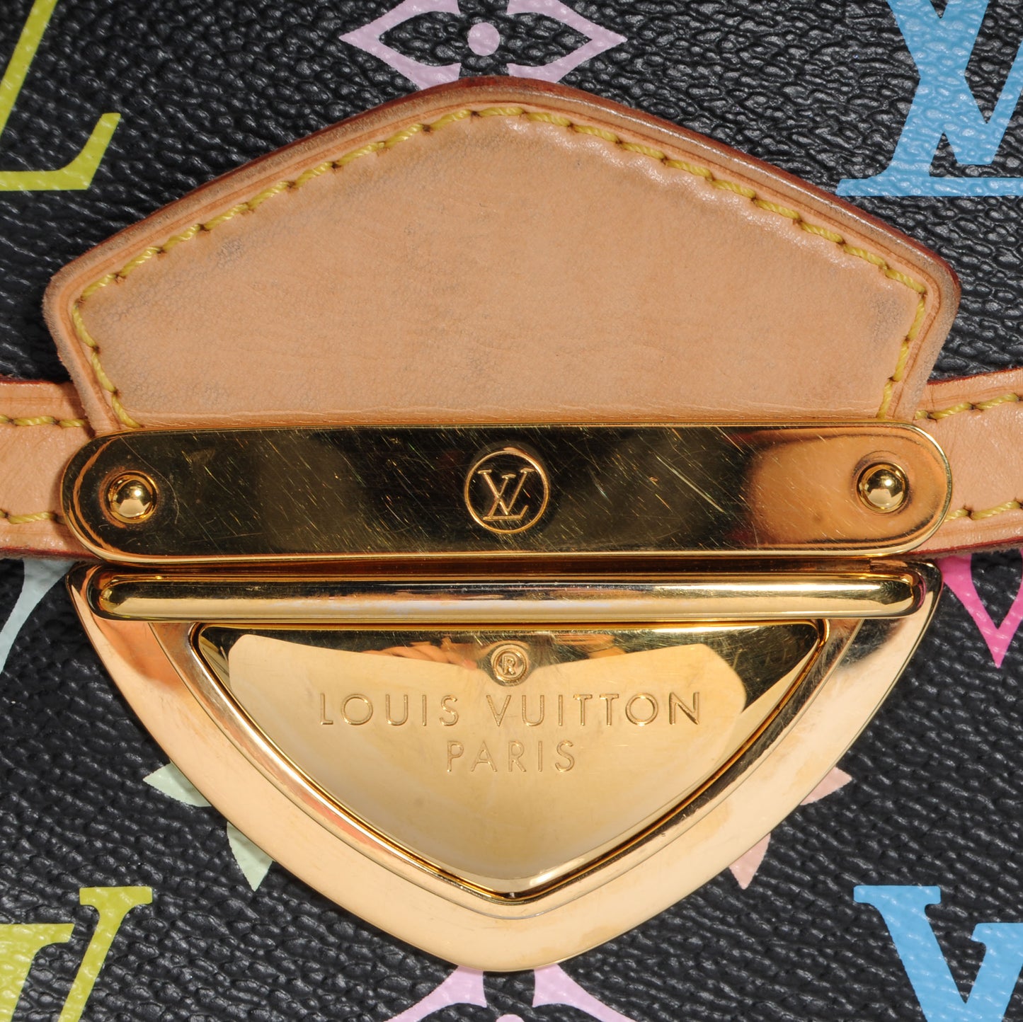 Monogram Multicolor Beverly GM Black