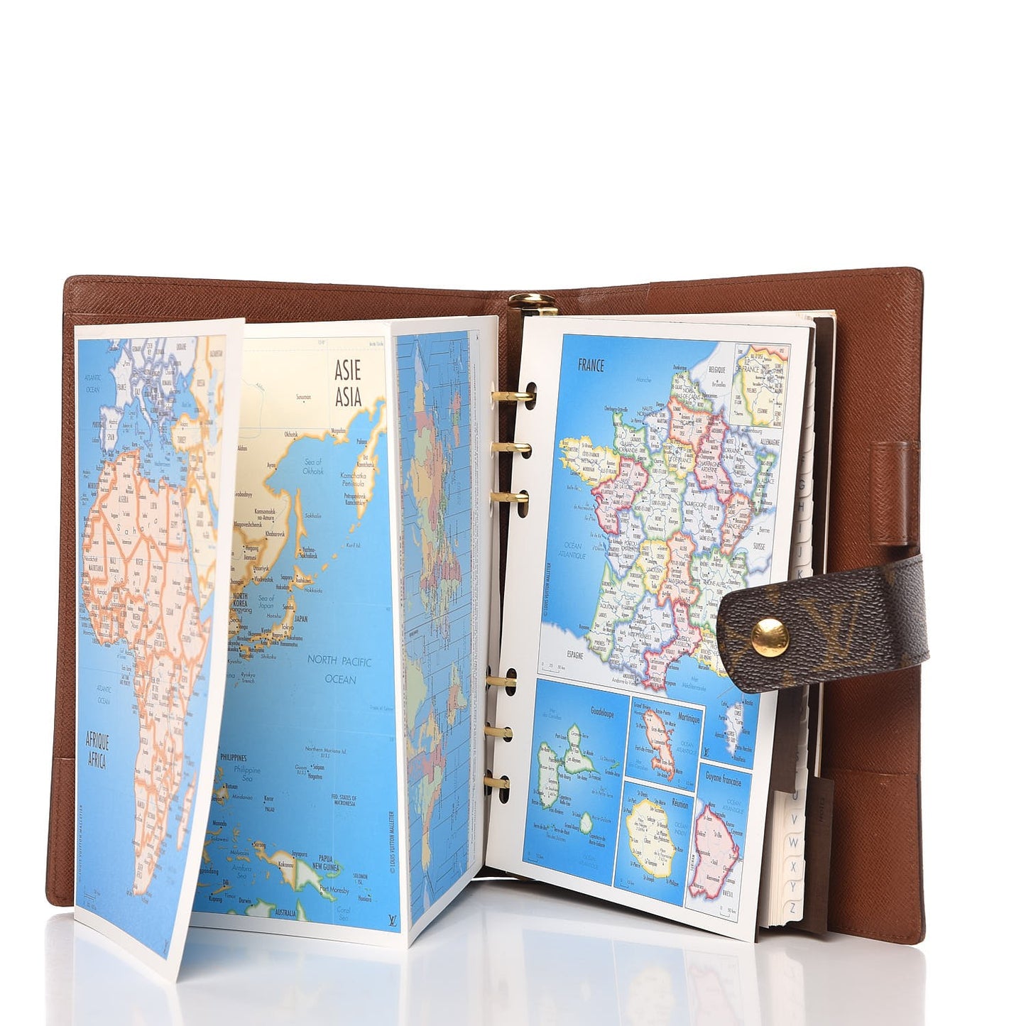 Monogram Large Ring Agenda Cover