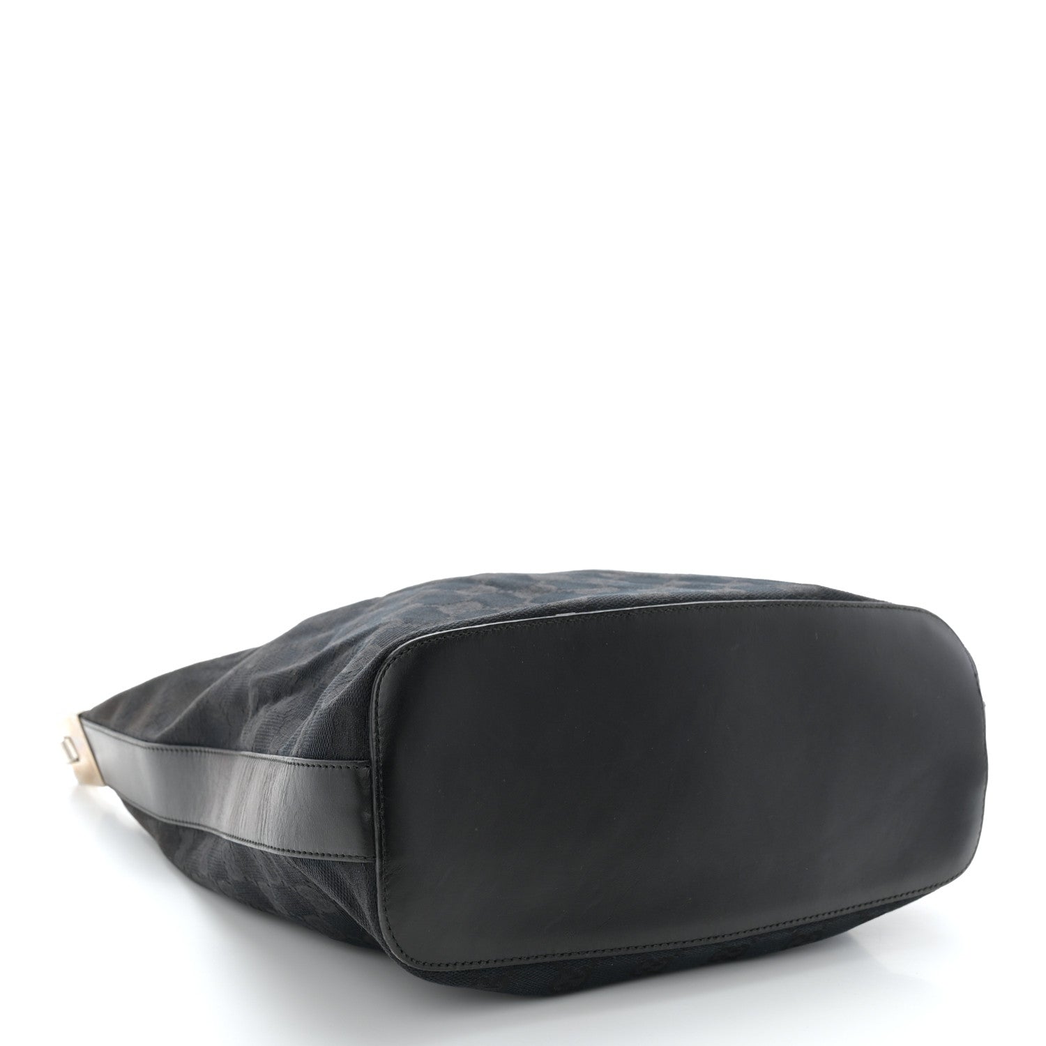 Gucci Monogram GG Small Clasp Hobo Black 4 of 12