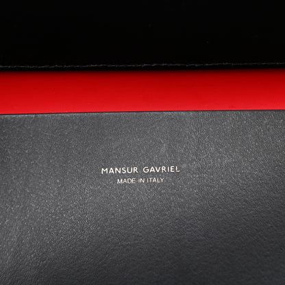 Mansur Gavriel Calfskin Lady Bag Black Flamma 6 of 9