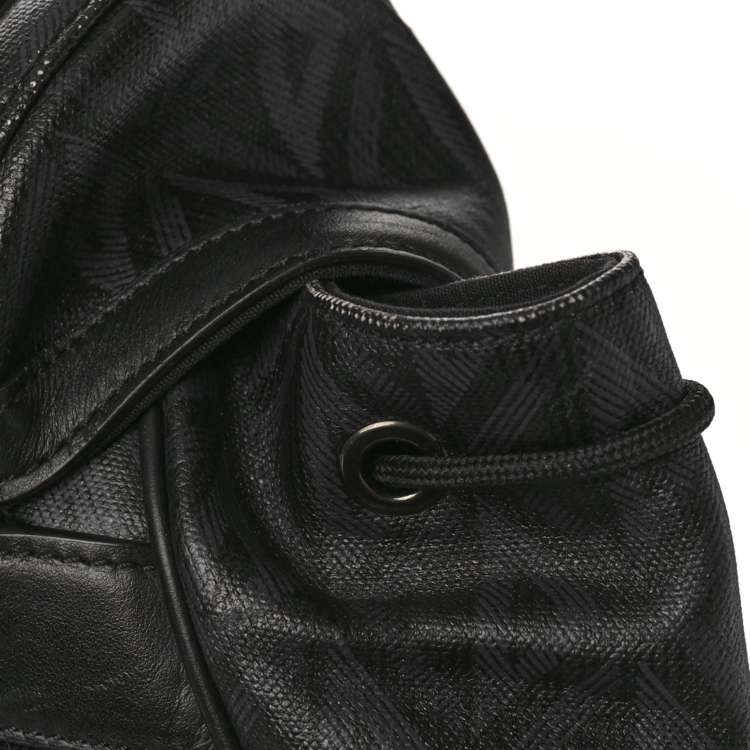 Christian Dior Canvas CD Diamond Hit The Road Backpack Black 13 of 15