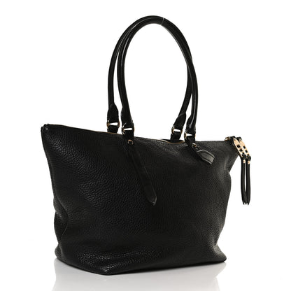 Burberry London Grainy Calfskin Small Salisbury Tote Black 2 of 7
