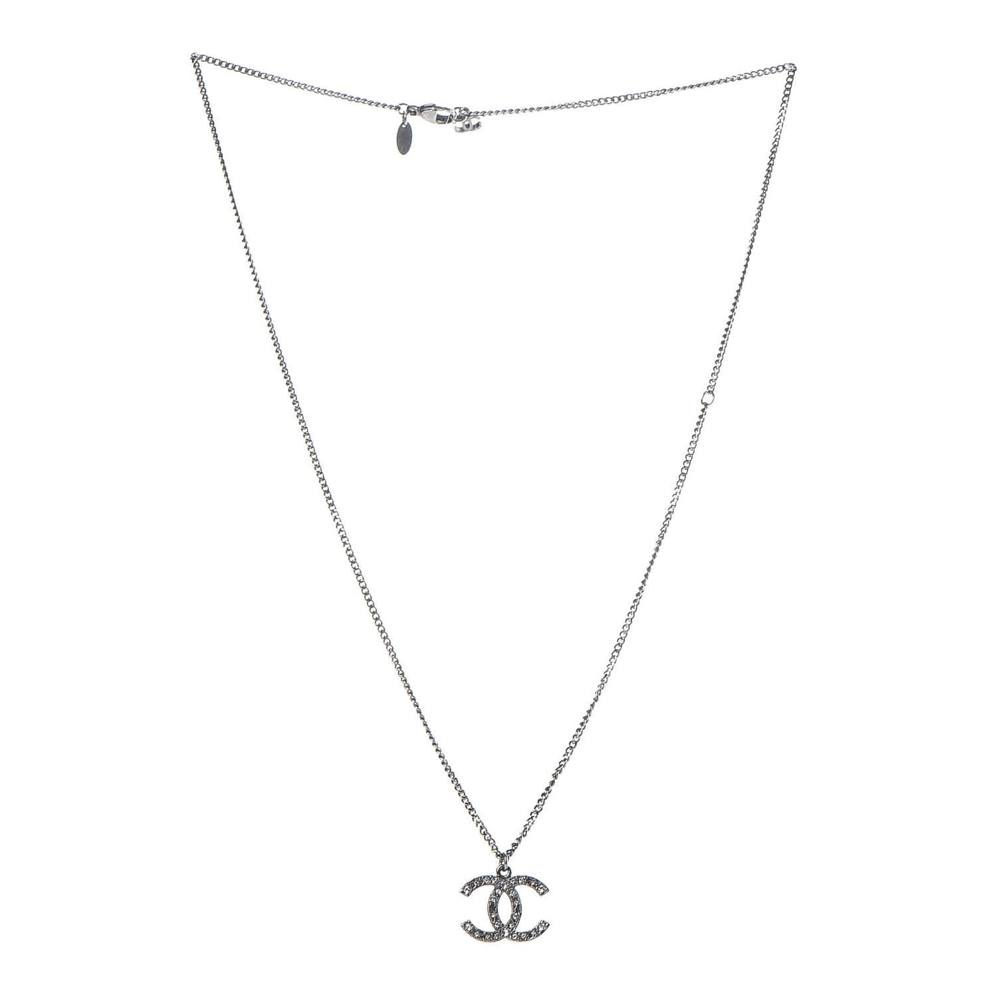 Ruthenium Crystal CC Necklace
