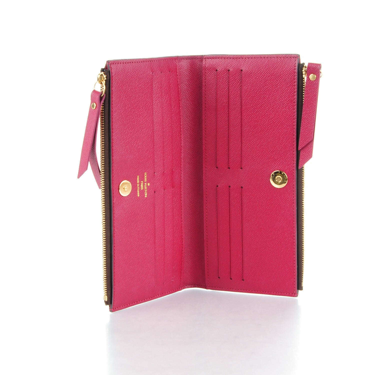 Louis Vuitton Monogram Adele Wallet Fuchsia 5 of 7