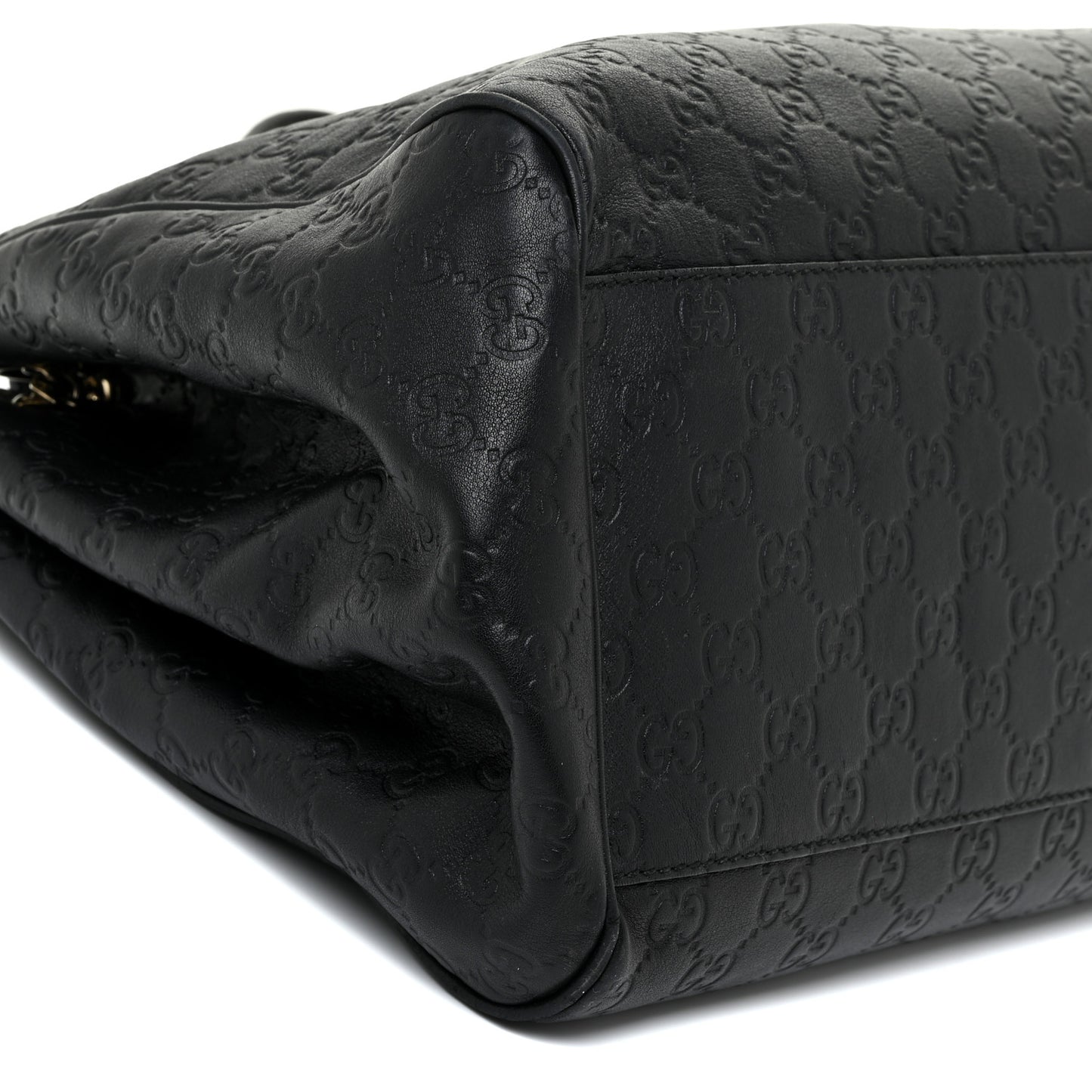 Guccissima Medium Emily Shoulder Bag Black