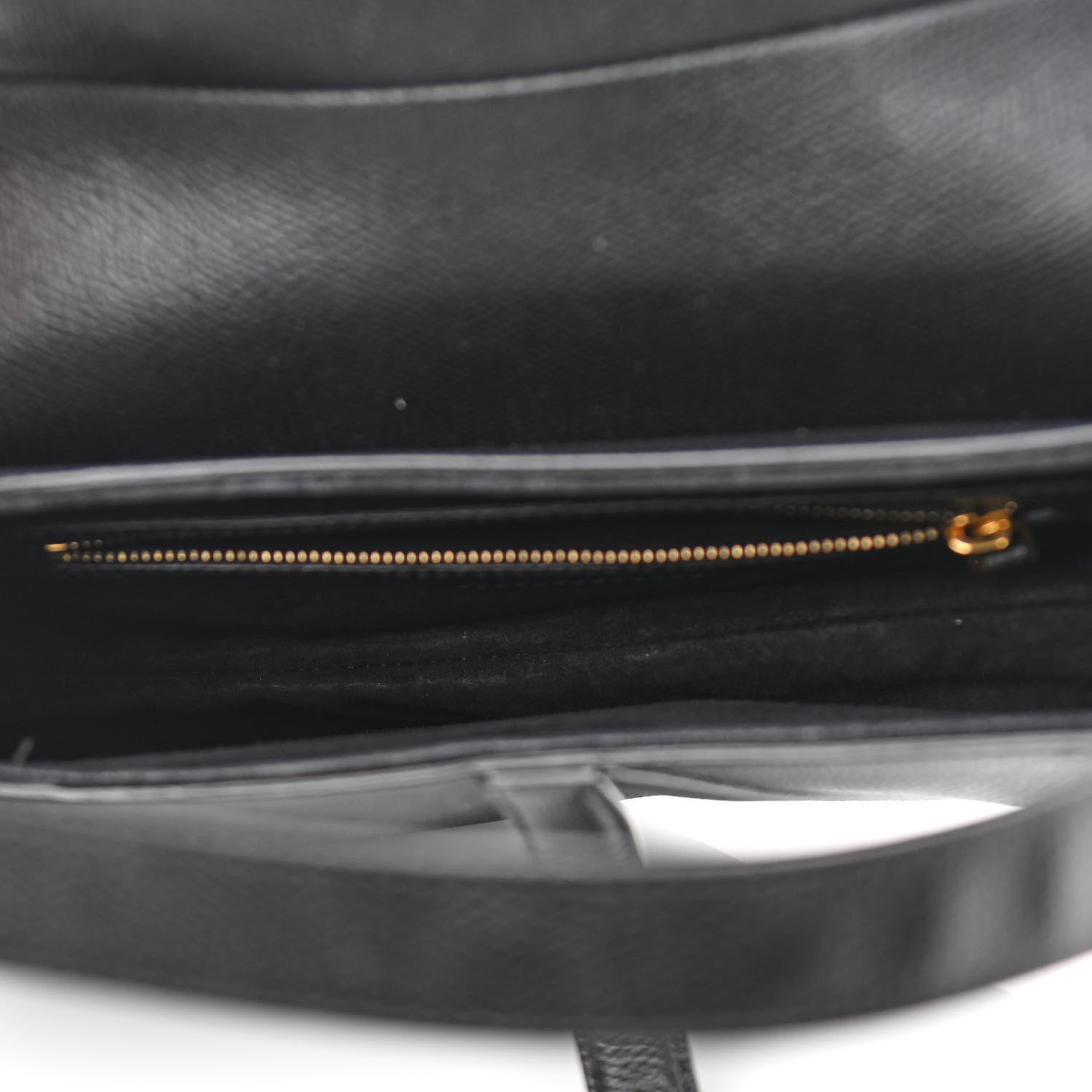 Christian Dior Calfskin Saddle Bag Black 5 of 15