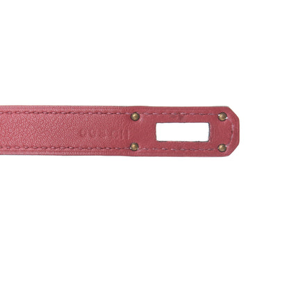 Hermes Swift Ghillies Kelly Longue Wallet Rouge Grenat 7 of 8