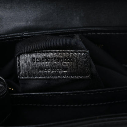 Saint Laurent Calfskin Y Quilted Monogram Toy Loulou Crossbody Bag Black 8 of 18