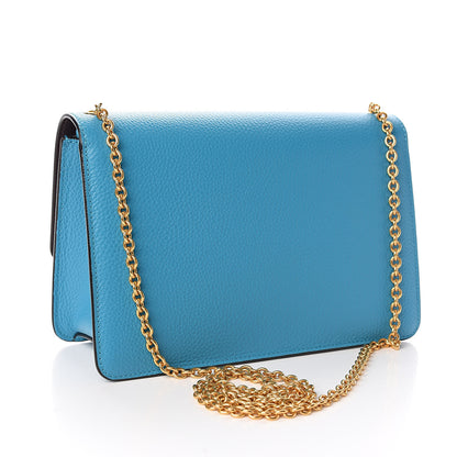 Mulberry Classic Grain Calfskin Medium Darley Azure 3 of 9