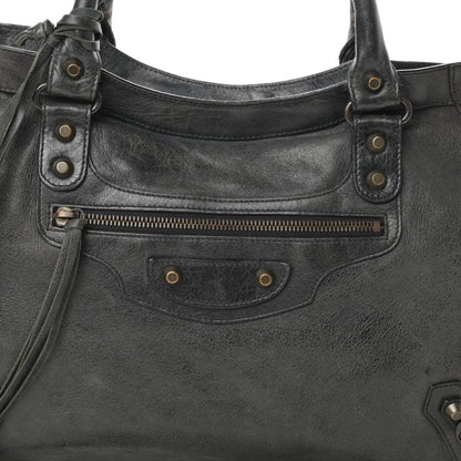 Balenciaga Agneau Classic Hardware City Anthracite 8 of 15