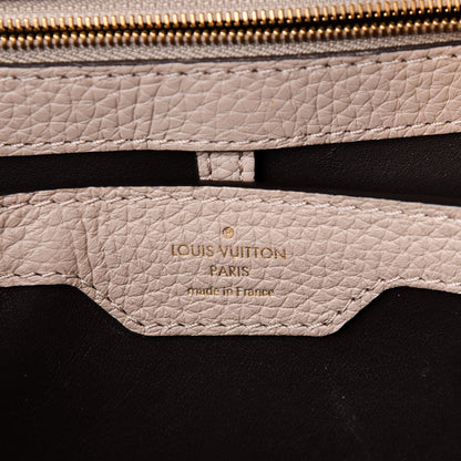 Louis Vuitton Taurillon Capucines BB Galet 6 of 10
