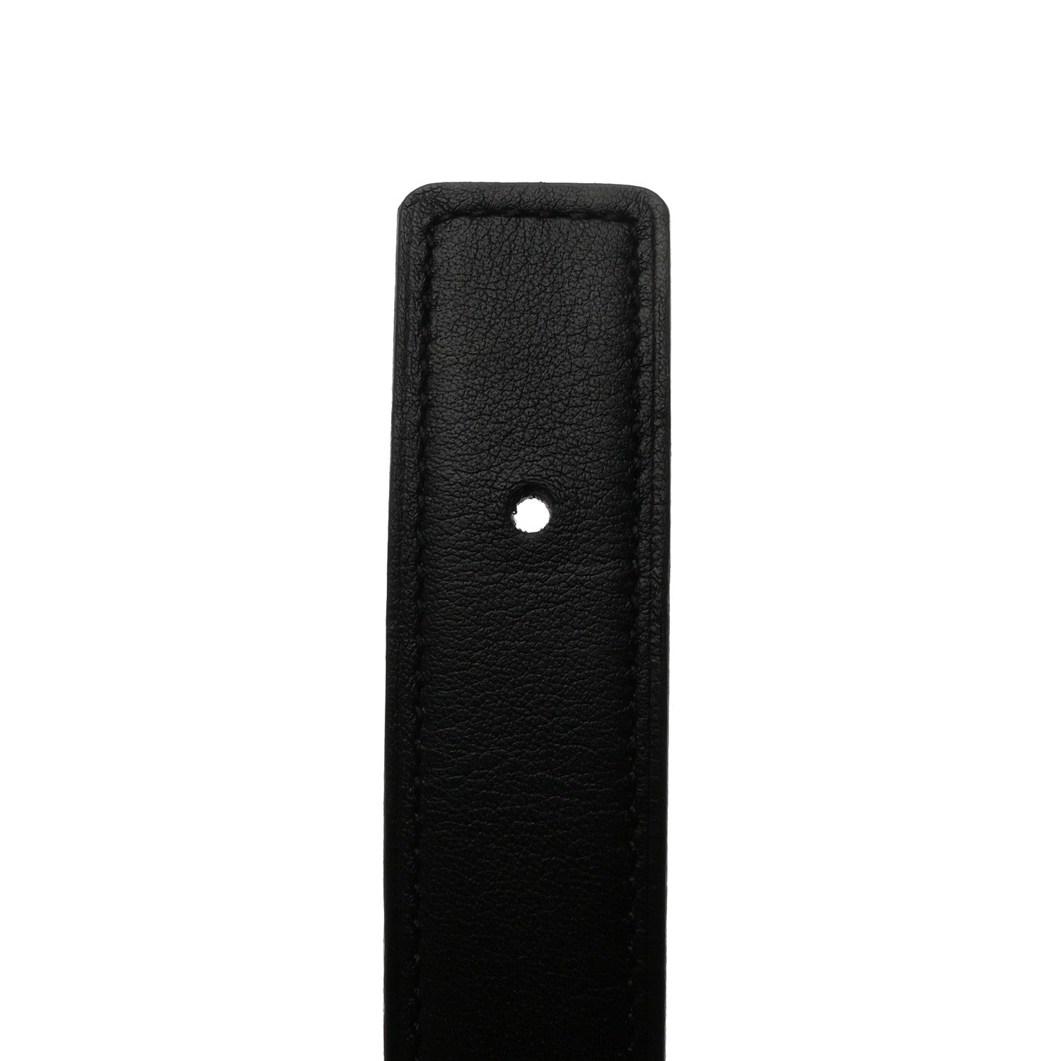 Hermes Swift Epsom 24mm Belt Strap 80 32 Black Gold 6 of 8