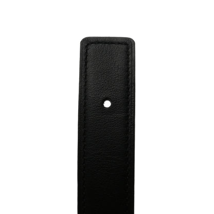 Hermes Swift Epsom 24mm Belt Strap 80 32 Black Gold 6 of 8