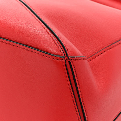 Loewe Calfskin Small Puzzle Bag Scarlet 13 of 15