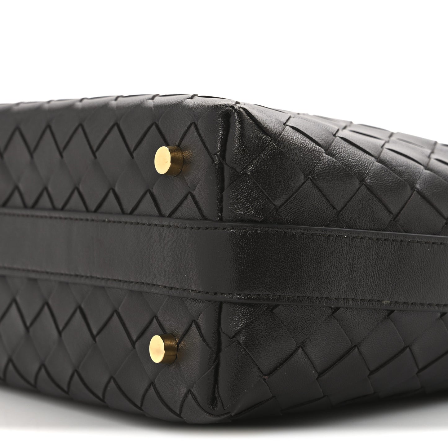Calfskin Nappa Intrecciato Mini Wallace Fondant