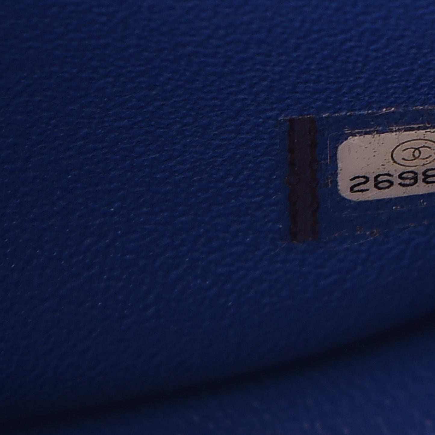 Lambskin Quilted Maxi Double Flap Blue