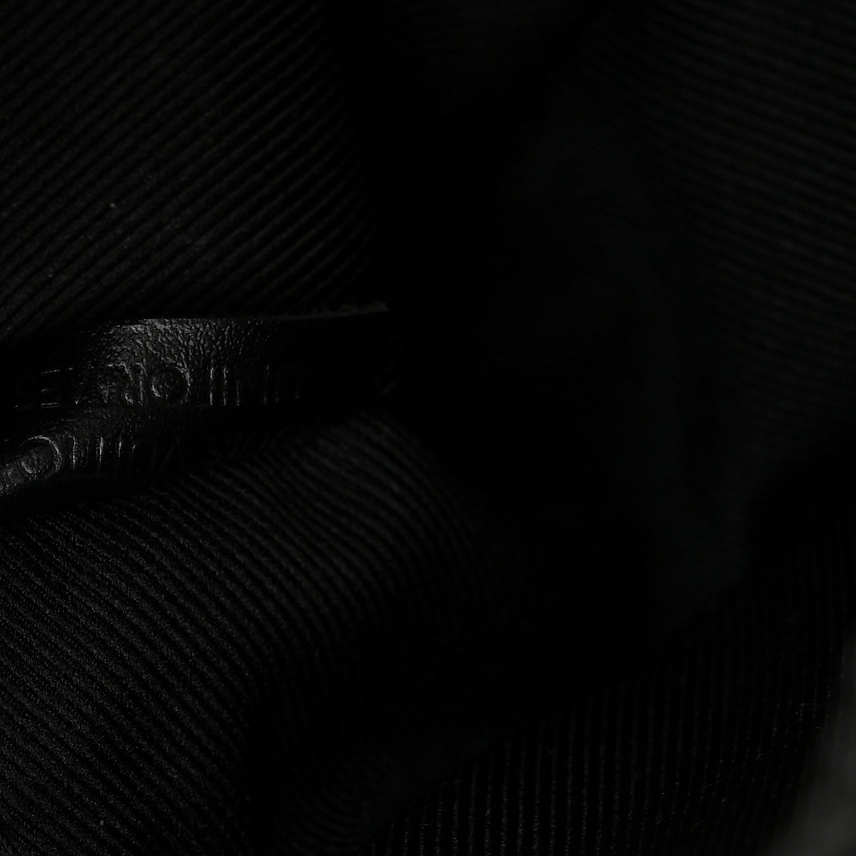 Taurillon Monogram Uniformes Solar Ray Soft Pochette Volga Belt Bag Black