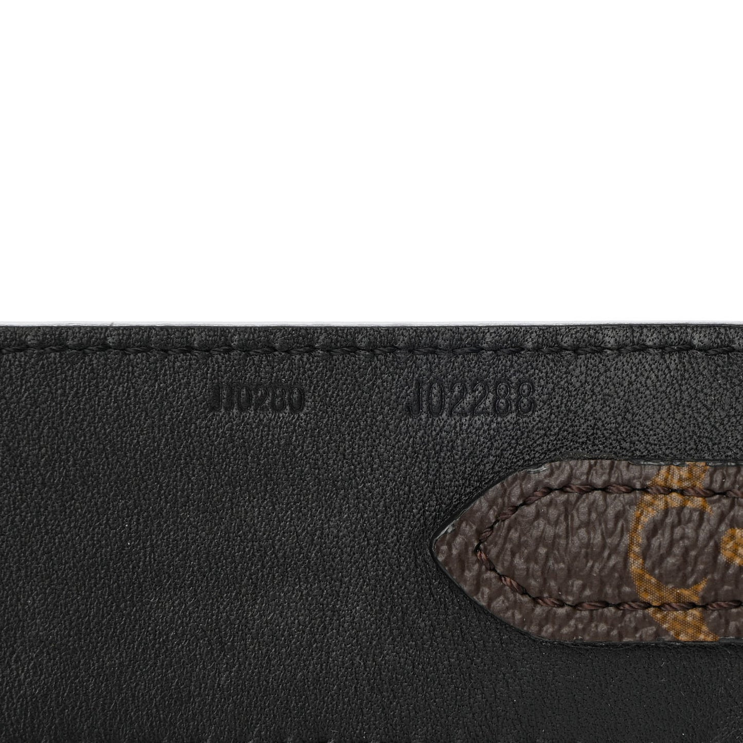 Monogram Bandouliere Shoulder Strap Black
