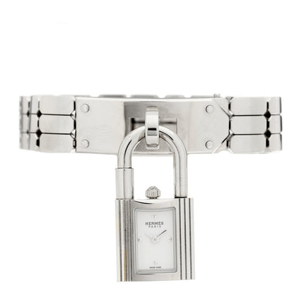 Hermes Stainless Steel 16mm Kelly Quartz Watch 1 of 4