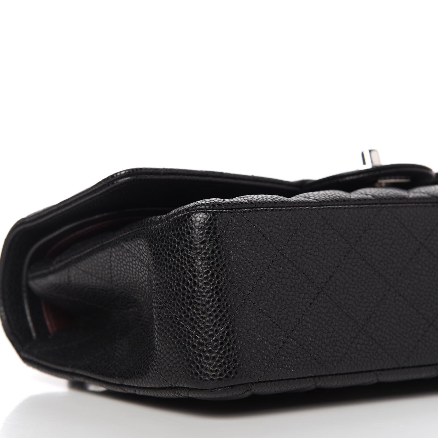 Chanel Caviar Quilted Medium Double Flap Black 6 of 11