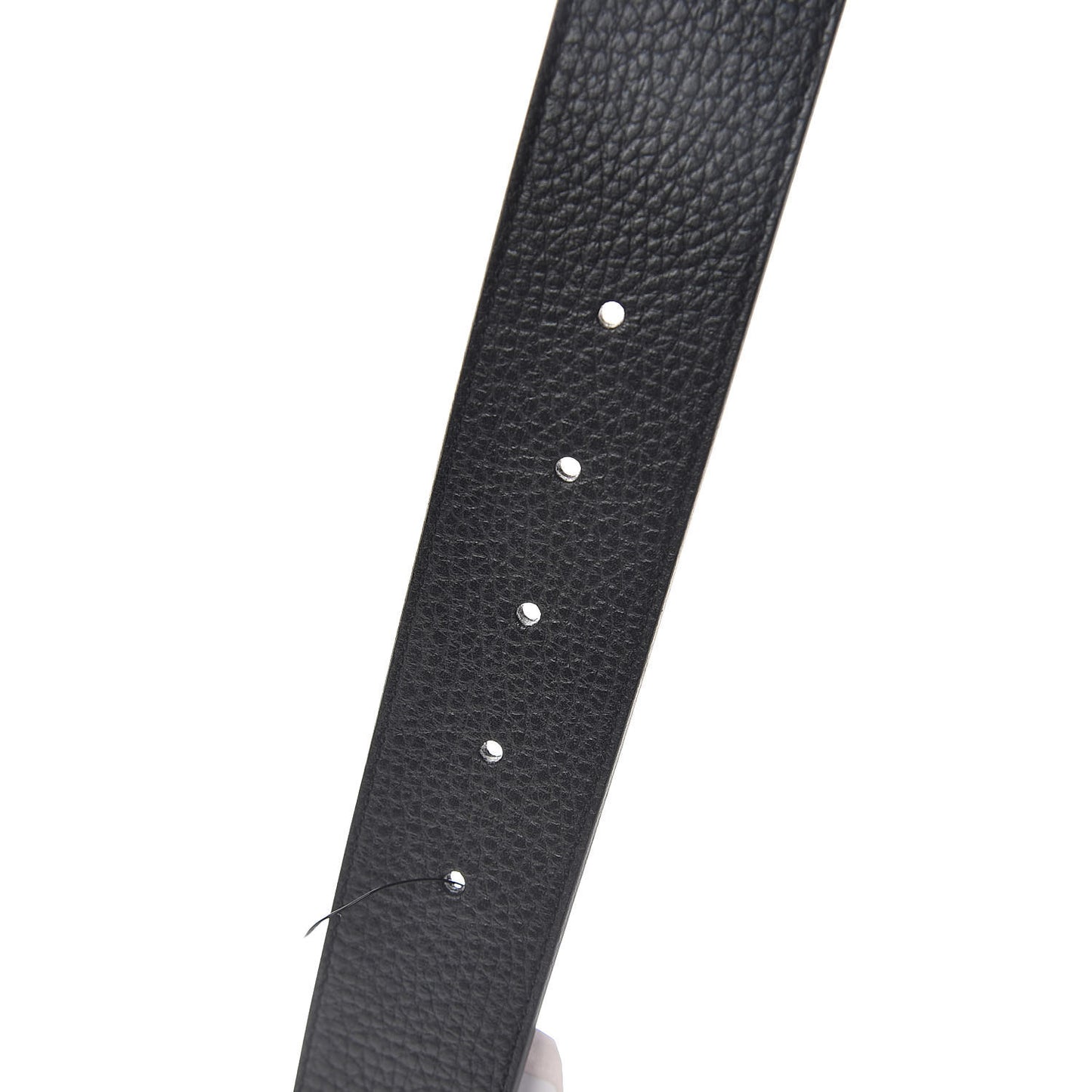Dollar Calfskin 1973 Reversible Belt 90 36 Black Mineral Blue