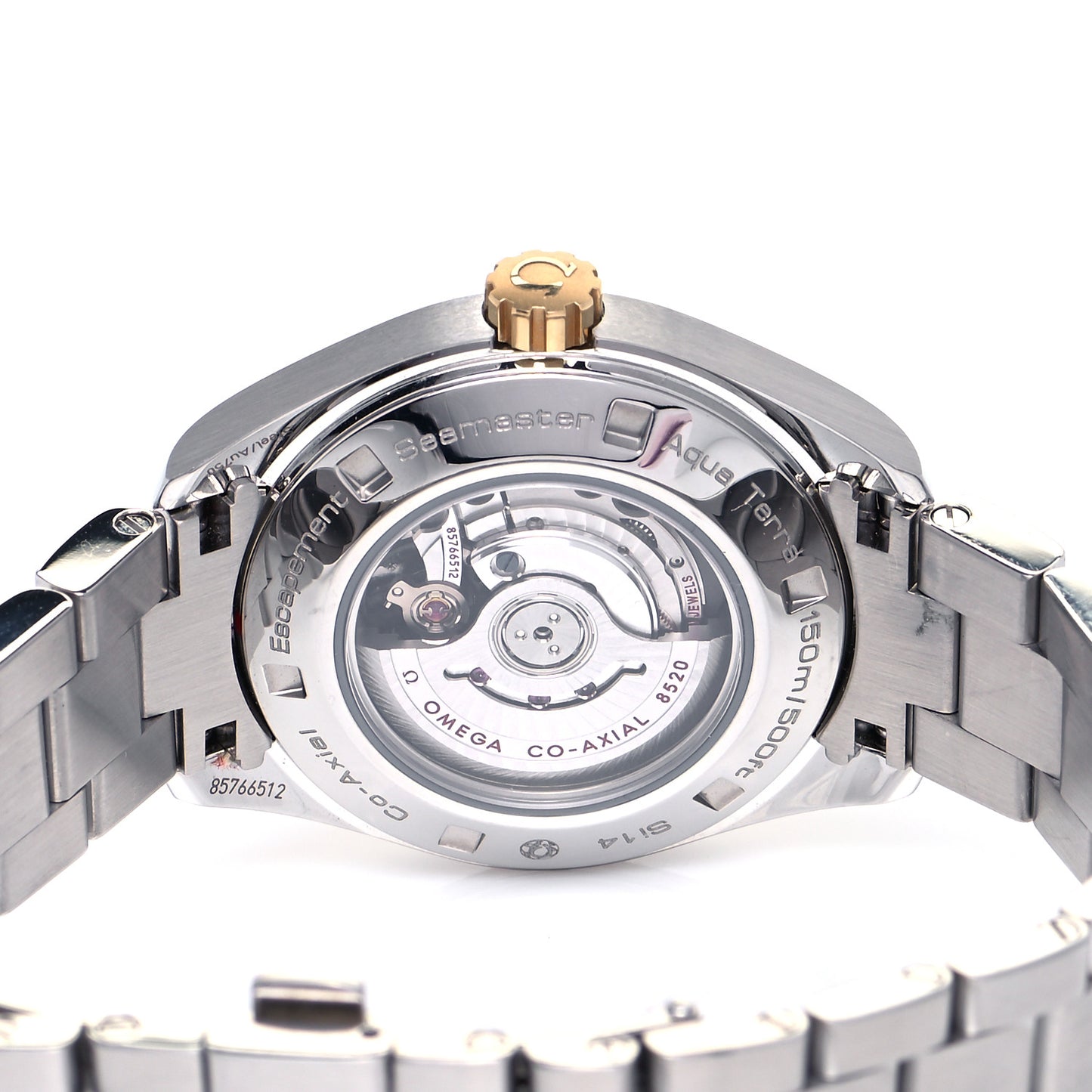 Stainless Steel 18K Yellow Gold 34mm Seamaster Aqua Terra Automatic Watch Black 231.20.34.20.01.004
